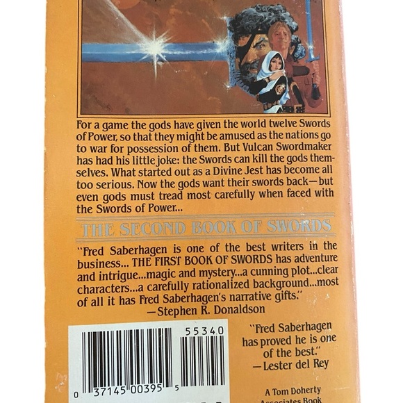 Vintage Paperback Novels Lost Swords Series Fantasy bookset of 4 Fred Saberhagen - Picture 4 of 14